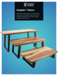 Wood Riser Foldable