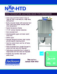 Jackson NXP-HTD-Sales-Sheet Jackson NXP-HTD-Sales-Sheet