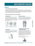 Josam Backwater Valve Info