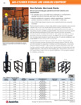 Justrite Gas Cylinder Storage Brochure