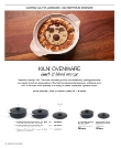 FOH KILN OVENWARE black & blood orange FOH KILN OVENWARE black & blood orange