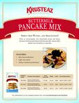 Krusteaz Buttermilk Pancake Mix Brochure