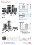 New Age Industrial Universal Carts Brochure New Age Industrial Universal Carts Brochure
