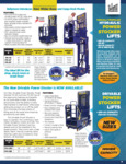 Manually Propelled Hydraulic Power Stocker Lifts_Drivable Power Stocker Lifts_Brochure Manually Propelled Hydraulic Power Stocker Lifts_Drivable Power Stocker Lifts_Brochure