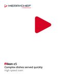 Merrychef e5 Brochure