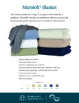 Microloft Blanket Brochure
