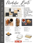 Cal-Mil Modular Premium Melamine Trays