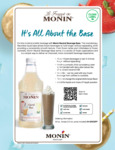 Monin Neutral Frozen Beverage Base Brochure Monin Neutral Frozen Beverage Base Brochure