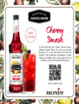 Monin Cherry Smash Sell Sheet