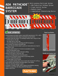 ADA PATHCADE™ BARRICADE SYSTEM