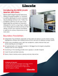 NEW Lincoln Aperion 2424 Oven Sell Sheet