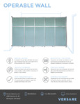 Versare Operable Wall Diveders Brochure