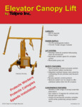 Paragon Pro Manufacturing Solutions Elevator Canopy Lift 294 Brochure