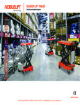 NOBLELIFT ELECTRIC LIFT TABLE - PLATFORM SIZE: 20" X 39.4" - CAPACITY: 1650 LBS