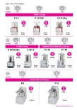 Robot Coupe Tabletop Cutter Mixers Series Comparison Robot Coupe Tabletop Cutter Mixers Series Comparison