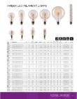 Amber LED Filament Lamps Brochure