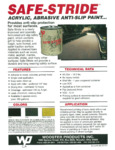 Wooster Safe Stride Acrylic Brochure
