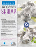 Seamazz Raw Black Tiger Shrimp Brochure