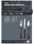 Sierra Half PVD Black Brochure