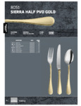 Sierra Half PVD Gold Brochure