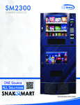 VEND MACH COMBO SM2300 23SLT REFRIG brochure VEND MACH COMBO SM2300 23SLT REFRIG brochure
