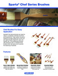 Sparta Chef Series Brushes Fact Sheet