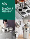 Steam Tables and Food Warmer Accessories Sell Sheet
