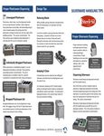 Steril-Sil Silverware Handling Guide