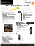 Taylor Brochure page 1