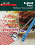Taylor Instant Read Dial Thermometers Brochure