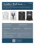 Sova Wall Mounted Toddler Safety Seat Brochure