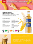Torani Sugar Free Creme De Banana