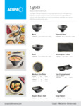 Acopa Ugoki Sell Sheet Acopa Ugoki Sell Sheet