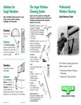 Unger Window Cleaning Brochure Unger Window Cleaning Brochure