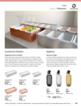 Utopia Glassware-Condiment Holders-Syphons Brochure