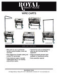 wire cart brochure