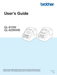 Brother QL810W, QL820NWB Label Printer User Guide Manual Brother QL810W, QL820NWB Label Printer User Guide Manual