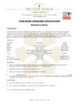 125HONBWHET1 Ingredient Sheet