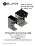 Bunn New Infusion Series Manual Bunn New Infusion Series Manual