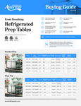 Avantco Z Series Prep Table Guide