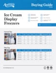 Avantco Refrigeration Ice Cream Displays Buying Guide Avantco Refrigeration Ice Cream Displays Buying Guide