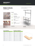 Regency Space Solutions Bakers Racks Regency Space Solutions Bakers Racks