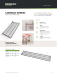 Regency Space Solutions Cantilever Shelves Regency Space Solutions Cantilever Shelves