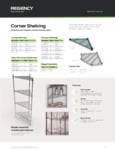 Regency Space Solutions Corner Shelving