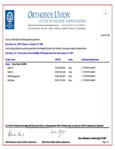 Byrne Kosher Certificate - UHT Milk