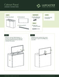 Cabinet Panel Assembly Instructions