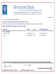 Cafe Delight Kosher Certificate