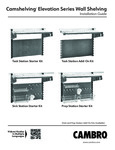 Cambro Wall Shelving Installation Guide