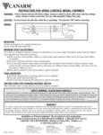 Canarm CNFRMC5 Installation Instructions