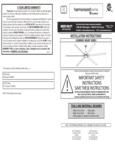 Canarm Downrod Mount Series Instruction Manual